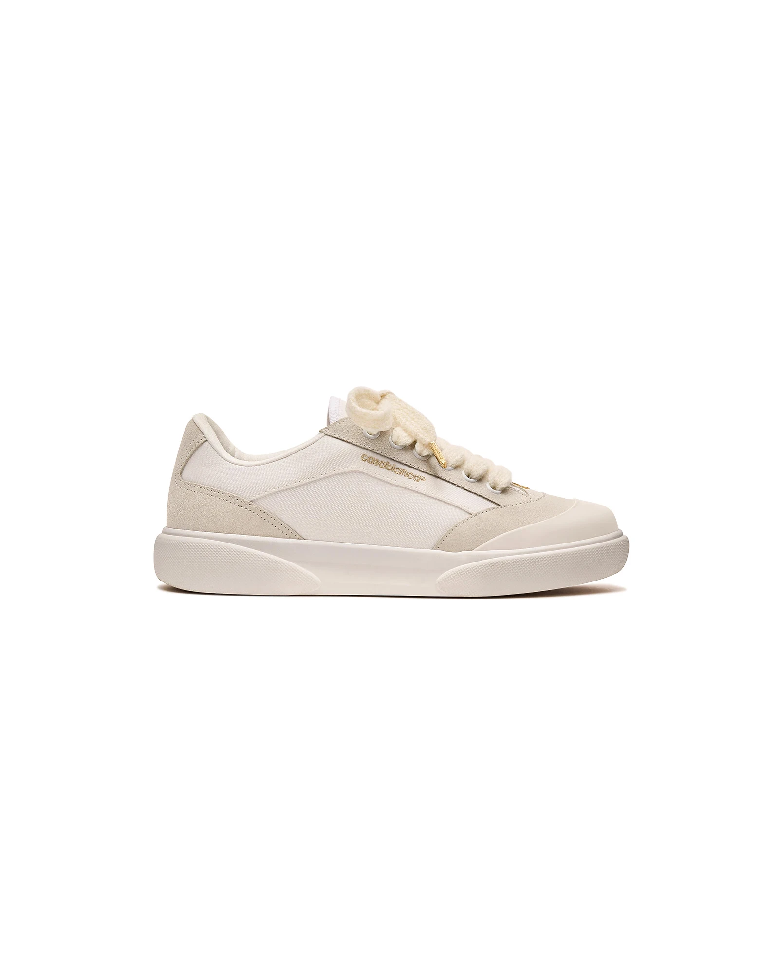 Casablanca White Leather Del Mar Sneaker Casablanca White Leather Del Mar Sneaker | Sneakers | Luxury Shoes