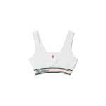 Casablanca White Seamless Bralette | Bralette | Luxury Shoes 