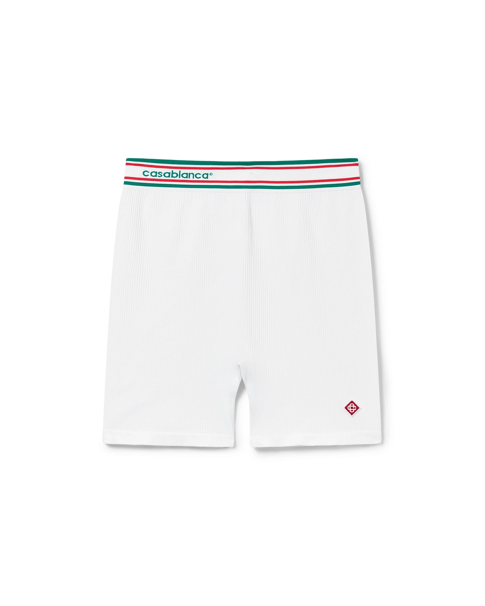 Casablanca White Seamless Shorts Casablanca White Seamless Shorts | Shorts | Luxury Shoes