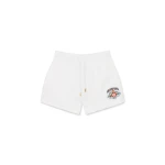 Casablanca White Waves Monogram Towelling Shorts | Shorts | Luxury Shoes 
