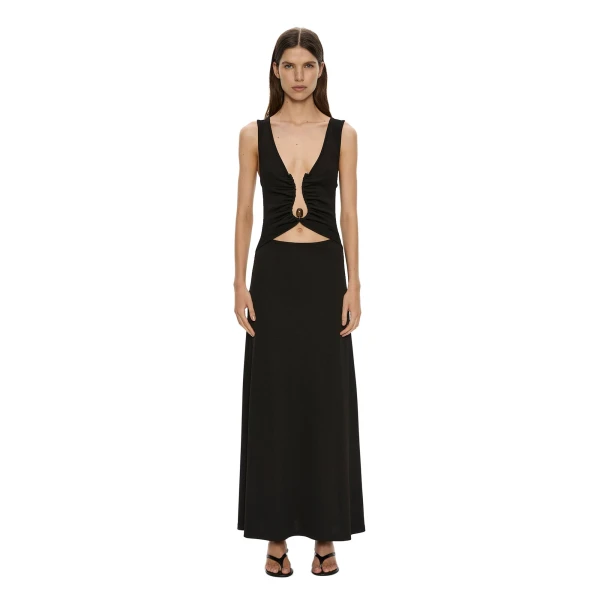 Aida Orbit Dress in Black