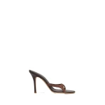 Christopher Esber Alocasia Heel in Chocolate | Heels | Luxury Shoes 
