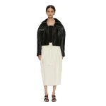 Christopher Esber Atlas Leather Jacket in Black | Leather Jackets | Luxury Shoes 