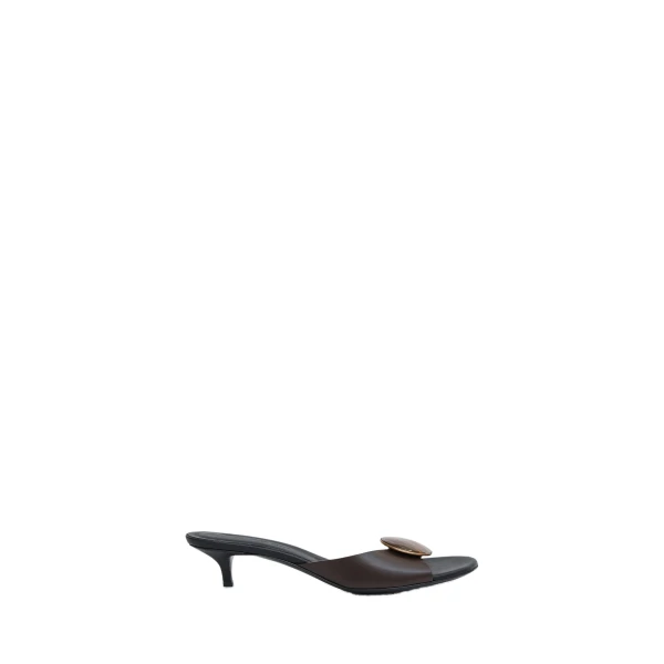 Aura Quartz Kitten Mule in Carob