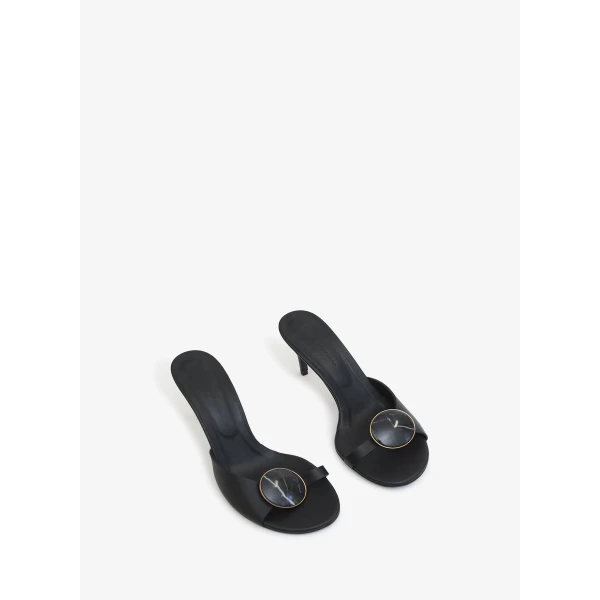 Christopher Esber Aura Quartz Mule in Black | Mules | Luxury Shoes 