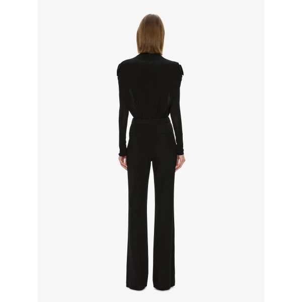 Christopher Esber Aurelia Sculpted Spiral Bodysuit in Black | Bodysuit | Luxury Shoes 