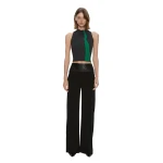Christopher Esber Auto Upholstered Leather Trouser in Black | Pants | Luxury Shoes 