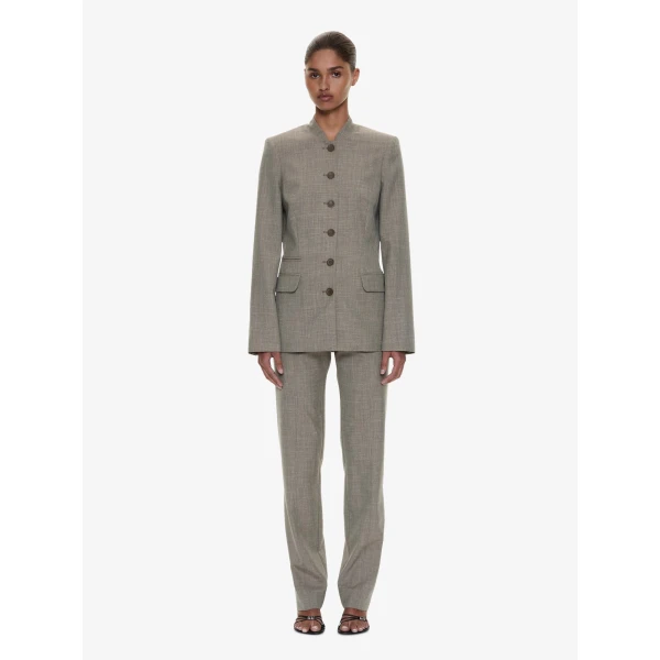Christopher Esber Banyan Blazer in Tropical Sage Marle | Blazers | Luxury Shoes 