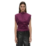 Christopher Esber Banyan Top in Plum | Tops | Luxury Shoes 