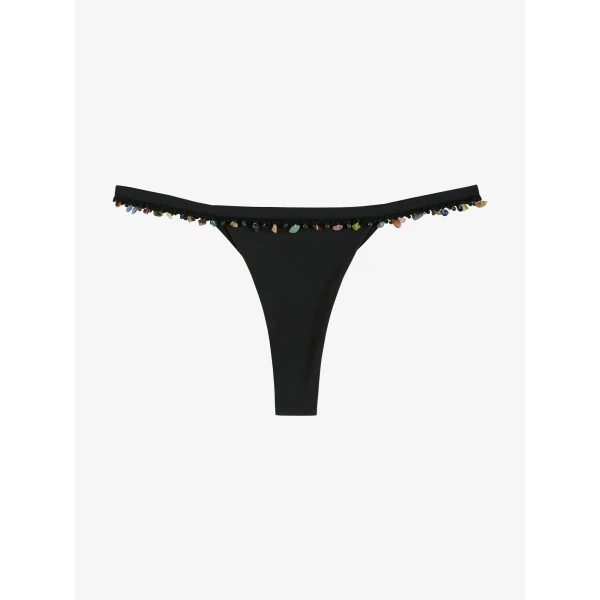 Christopher Esber Beach Quartz Low Brief in Black | Bikini | Luxury Shoes 