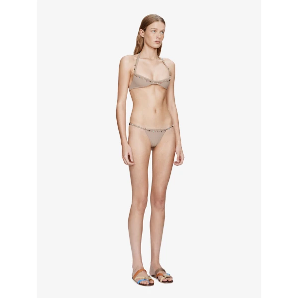 Christopher Esber Beach Quartz Minuscule Bikini Top in Terra | Bikini | Luxury Shoes 