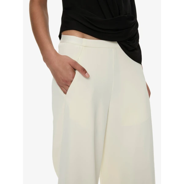 Christopher Esber Bias Crepe Trouser in Cream | Pants | Luxury Shoes 