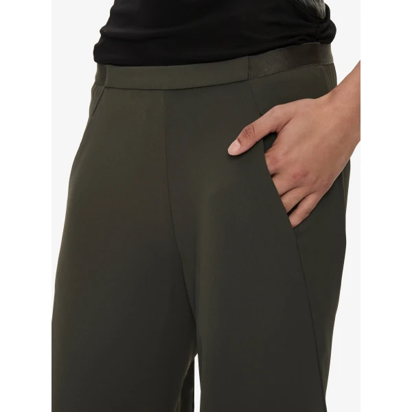 Christopher Esber Bias Crepe Trouser in Kombu Green | Pants | Luxury Shoes 