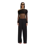 Christopher Esber Bias Trouser in Black | Pants | Luxury Shoes 