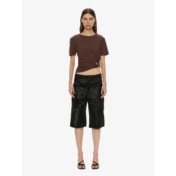 Christopher Esber Bree Quartz Tee in Puce | T-shirts | Luxury Shoes 