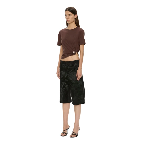 Christopher Esber Bree Quartz Tee in Puce | T-shirts | Luxury Shoes 