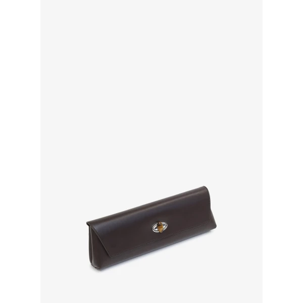 Christopher Esber Buki Clutch in Carob | Clutch Bags | Luxury Shoes 