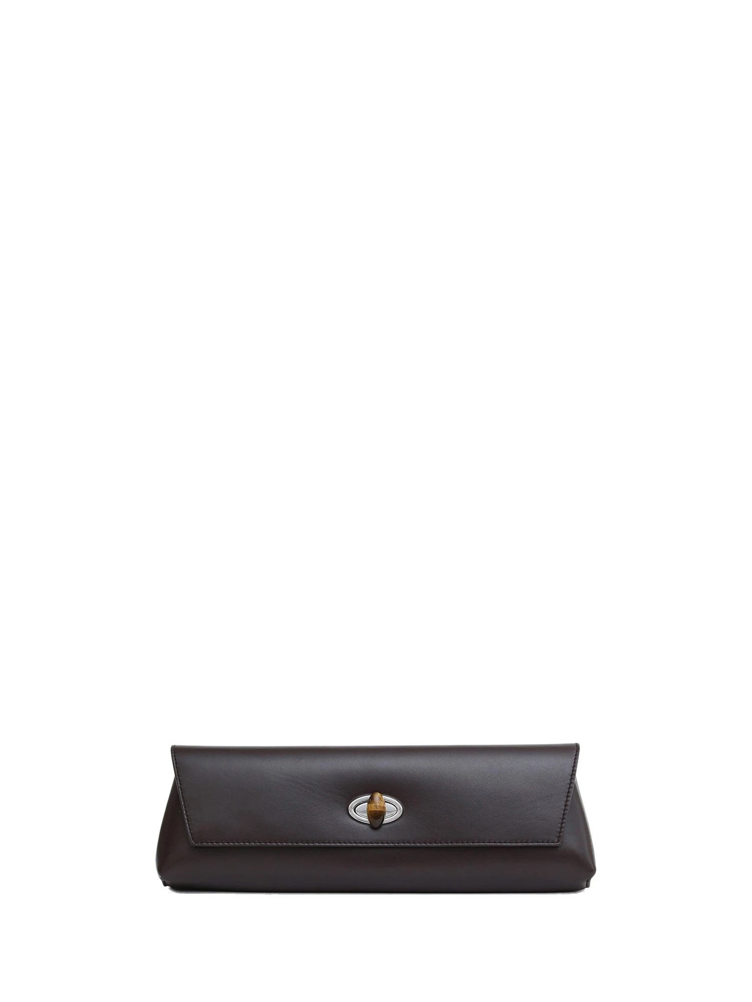 Christopher Esber Buki Clutch in Carob Christopher Esber Buki Clutch in Carob | Clutch Bags | Luxury Shoes