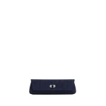 Christopher Esber Buki Moire Clutch in Ink | Clutch Bags | Luxury Shoes 
