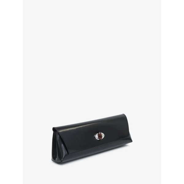 Christopher Esber Buki Polished Clutch in Black | Clutch Bags | Luxury Shoes 