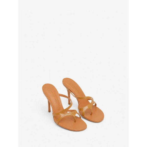 Christopher Esber Calathea Heel in Amber | Heels | Luxury Shoes 