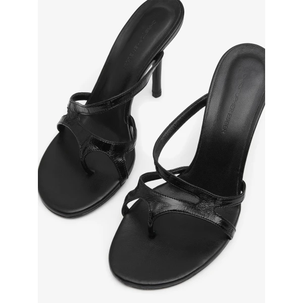 Christopher Esber Calathea Heel in Black | Heels | Luxury Shoes 