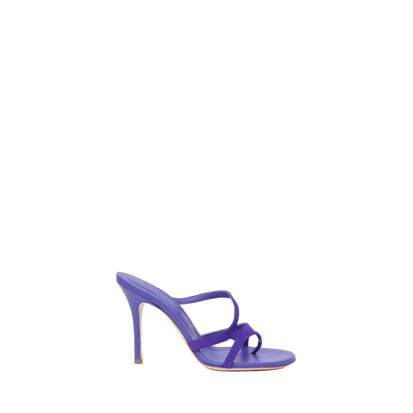 Christopher Esber Calathea Heel in Violet | Heels | Luxury Shoes 