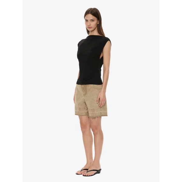 Christopher Esber Deconstruct Denim Short in Eucalypt | Shorts | Luxury Shoes 
