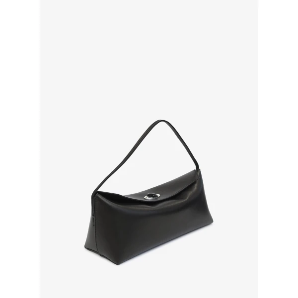 Christopher Esber Doba Quartz Turnlock Shoulder Bag in Black | Shoulder & Crossbody Bags | Luxury Shoes 