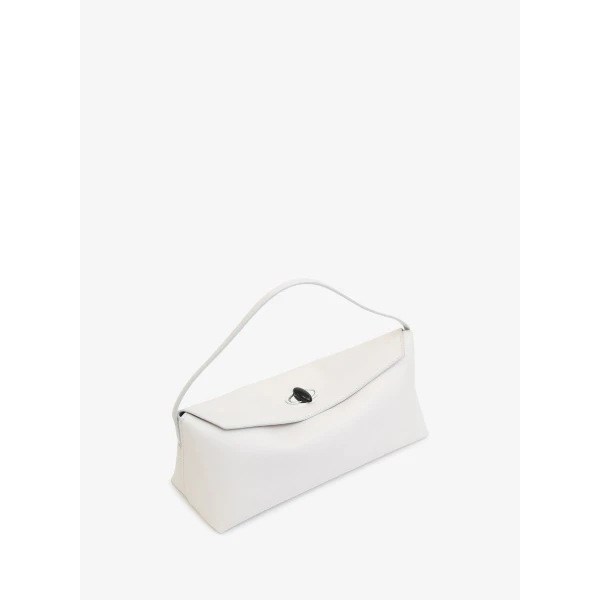 Christopher Esber Doba Quartz Turnlock Shoulder Bag in Bone | Shoulder & Crossbody Bags | Luxury Shoes 