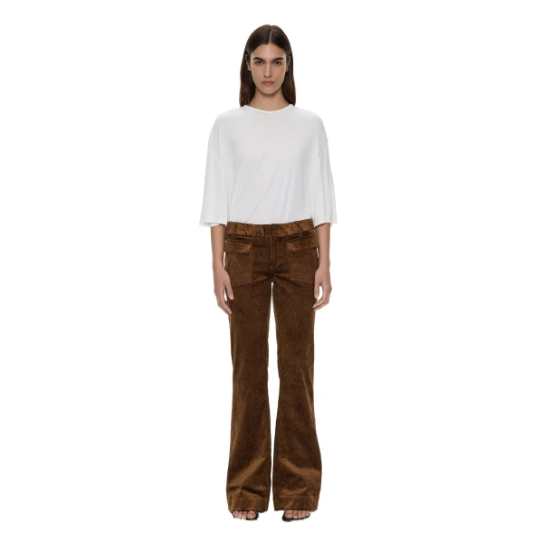 Christopher Esber Enne Pant in Cognac | Pants | Luxury Shoes 