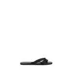 Christopher Esber Freya Silk Flip Flop in Black | Flip Flops & Slides | Luxury Shoes 