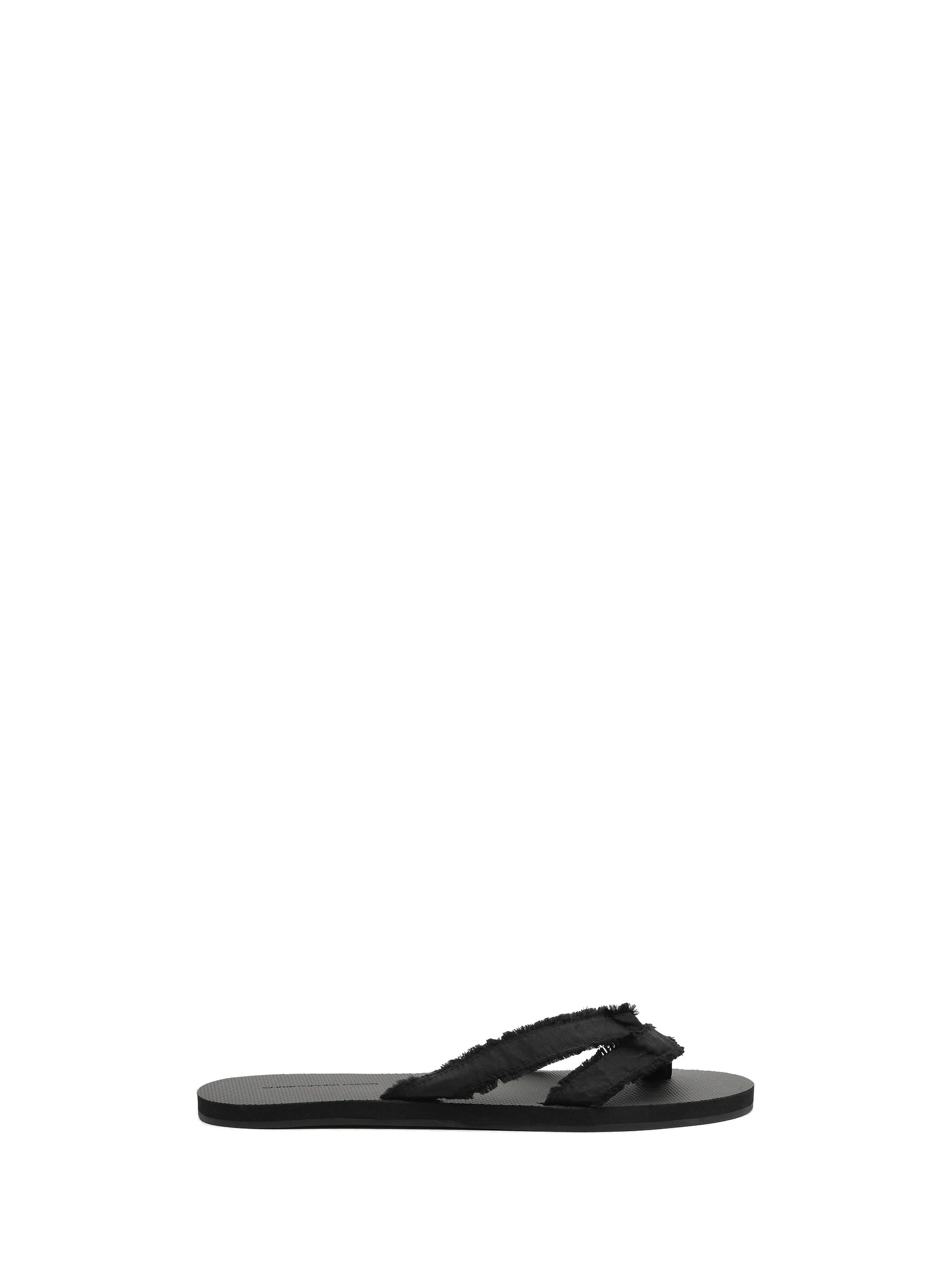 Christopher Esber Freya Silk Flip Flop in Black Christopher Esber Freya Silk Flip Flop in Black | Flip Flops & Slides | Luxury Shoes