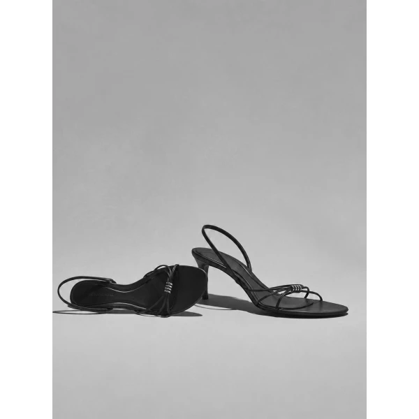 Christopher Esber Giro Heel in Black | Heels | Luxury Shoes 