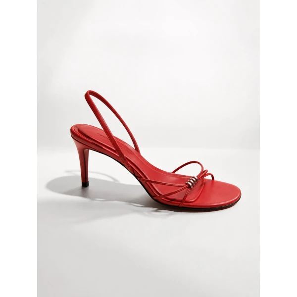 Christopher Esber Giro Heel in Flame | Heels | Luxury Shoes 