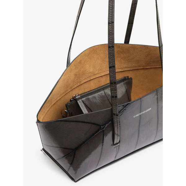 Christopher Esber Gondola Leaf Mini Tote in Black | Mini Bags | Luxury Shoes 