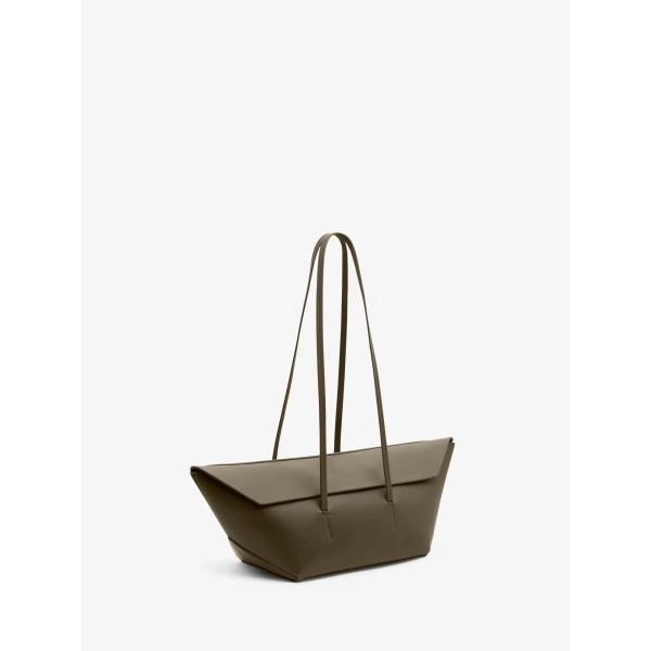 Christopher Esber Gondola Small Tote in Khaki | Totes & Top-Handle Bags | Luxury Shoes 