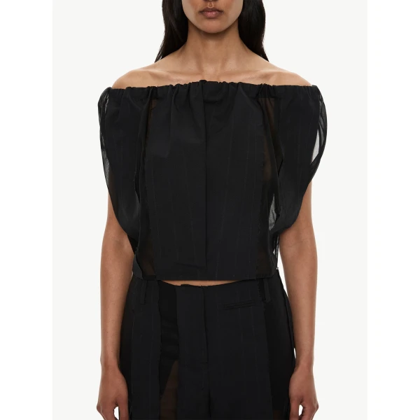 Christopher Esber Ignis Parachute Top in Black | Tops | Luxury Shoes 