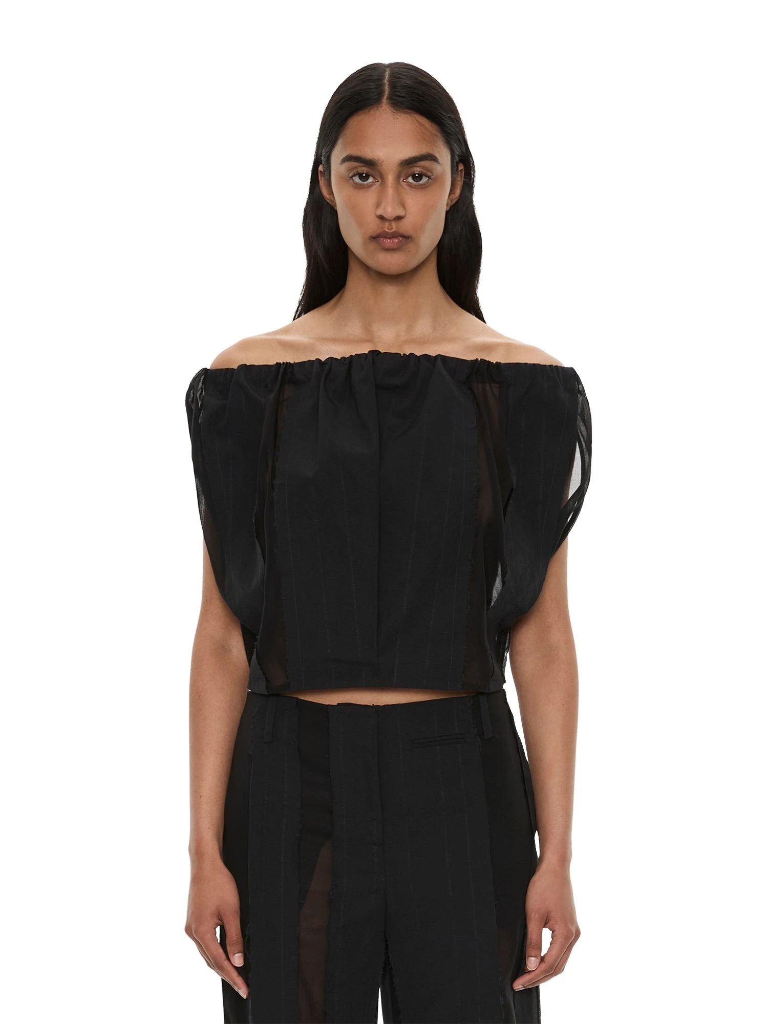 Christopher Esber Ignis Parachute Top in Black Christopher Esber Ignis Parachute Top in Black | Tops | Luxury Shoes