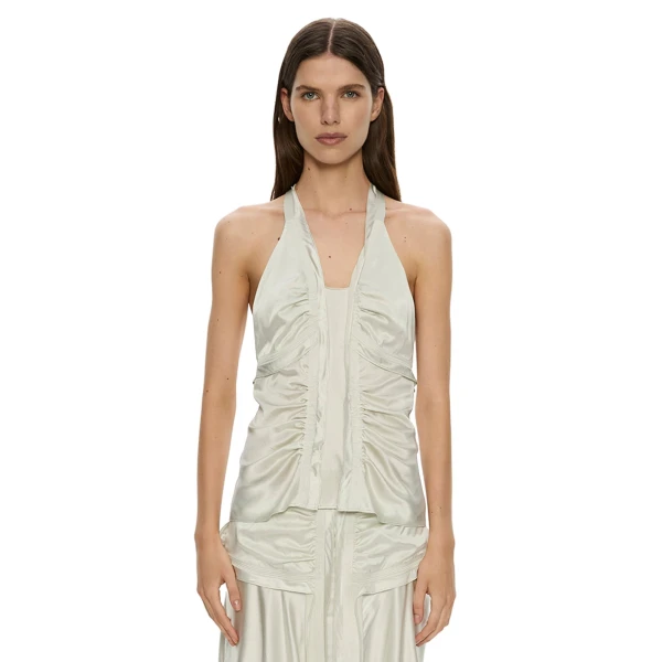 Invert Silk Gwen Cami in Vapour Mint
