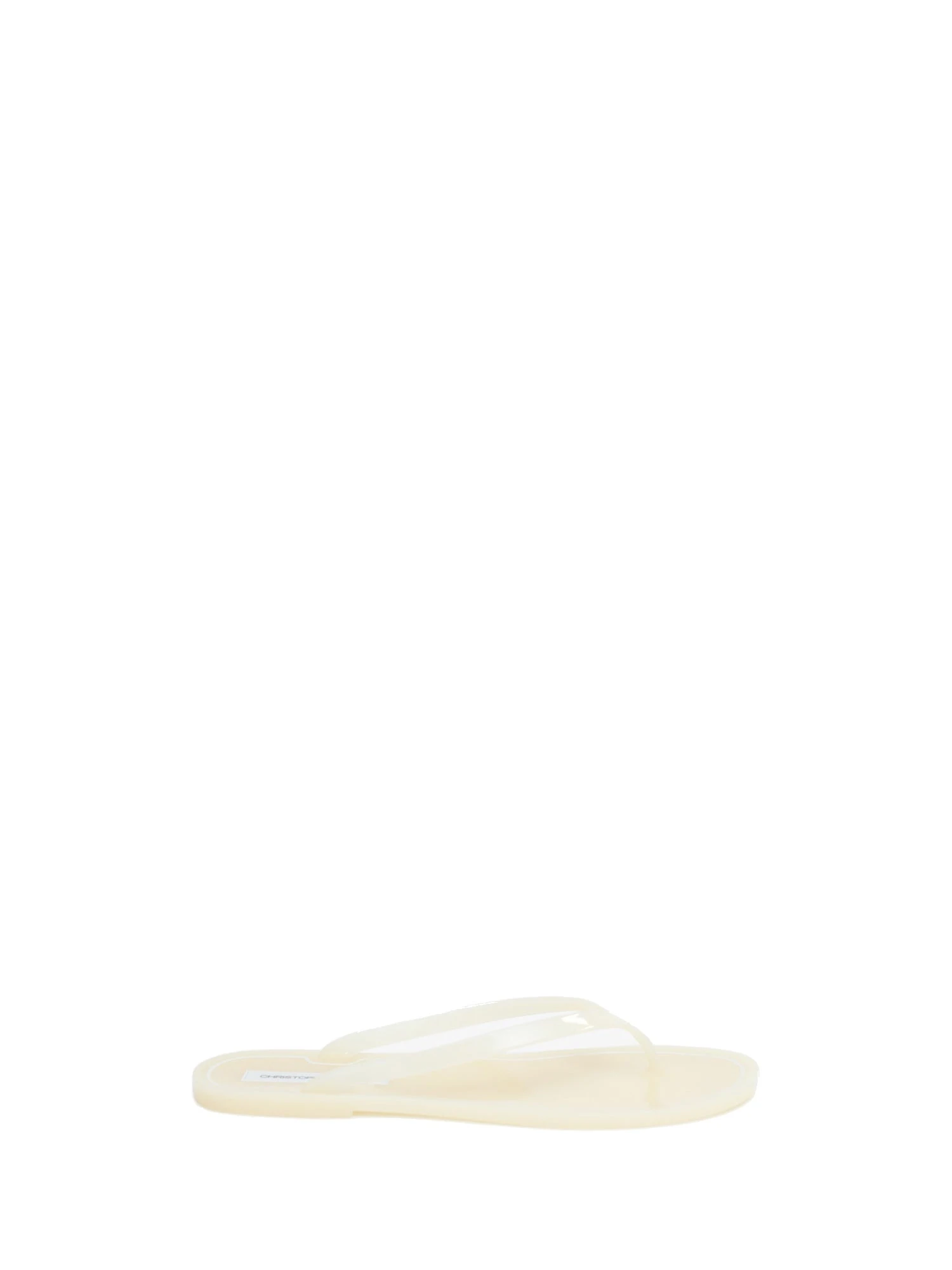 Christopher Esber Jo Flip Flop in Alabaster Christopher Esber Jo Flip Flop in Alabaster | Flip Flops & Slides | Luxury Shoes