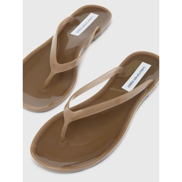 Christopher Esber Jo Flip Flop in Cola | Flip Flops & Slides | Luxury Shoes 