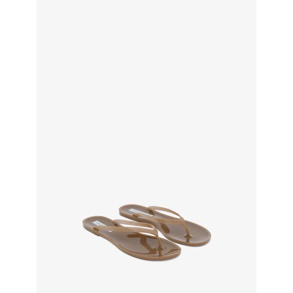 Christopher Esber Jo Flip Flop in Cola | Flip Flops & Slides | Luxury Shoes 