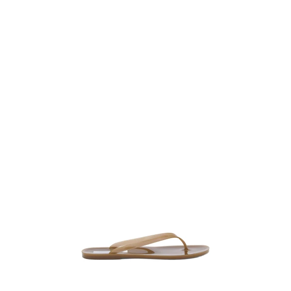Christopher Esber Jo Flip Flop in Cola | Flip Flops & Slides | Luxury Shoes 