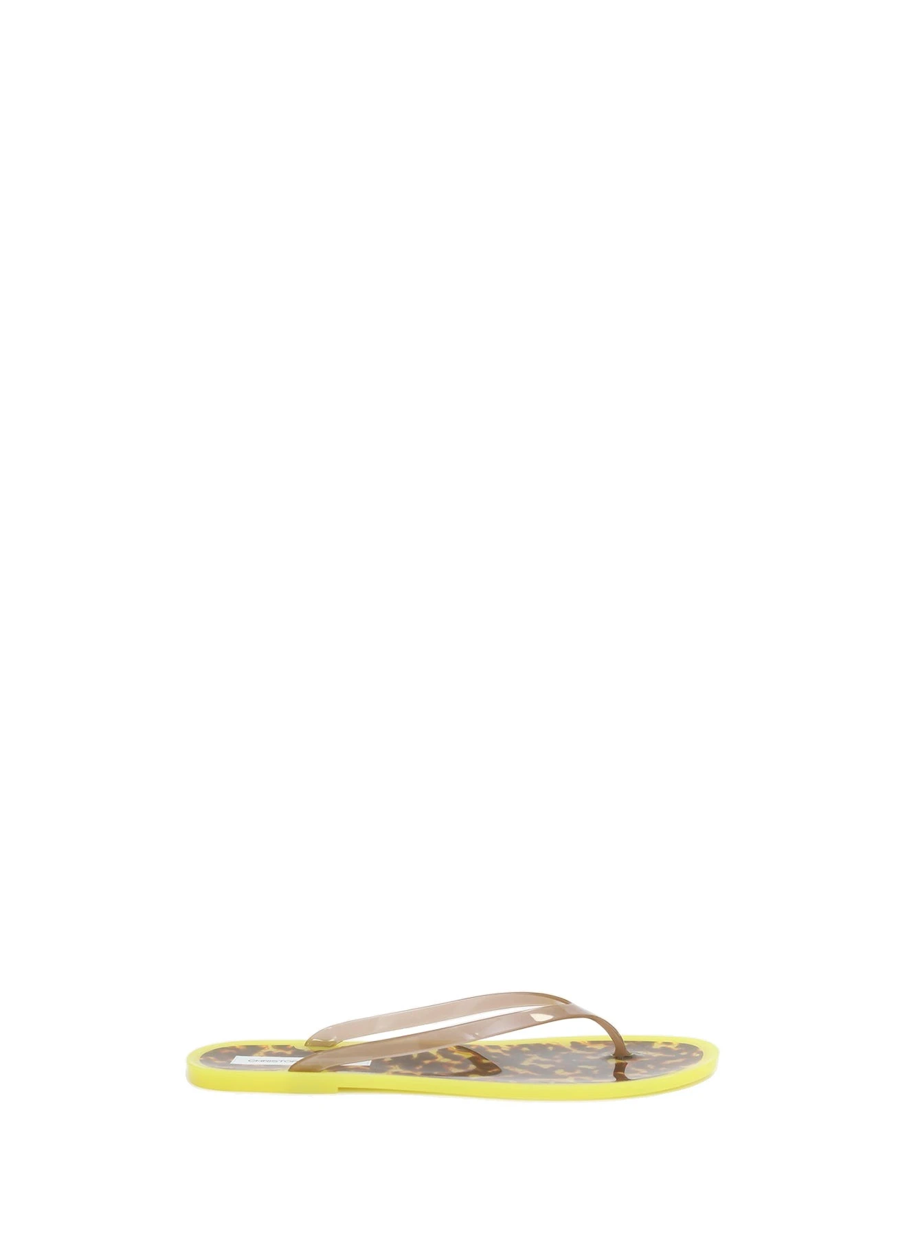 Christopher Esber Jo Flip Flop in Lemon Tortoise Christopher Esber Jo Flip Flop in Lemon Tortoise | Flip Flops & Slides | Luxury Shoes