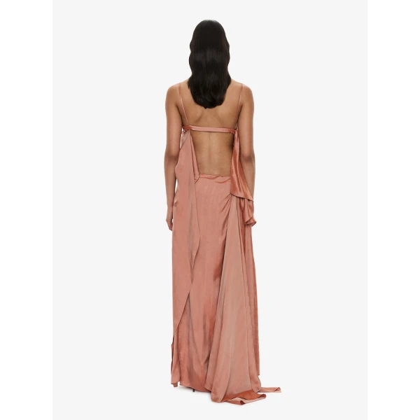 Christopher Esber Kacere Bikini Tuck Dress in Washed Red | Dresses | Luxury Shoes 
