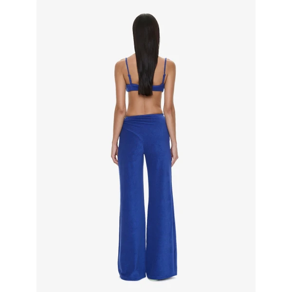 Christopher Esber Looped Back Orbit Pant in Indigo | Pants | Luxury Shoes 