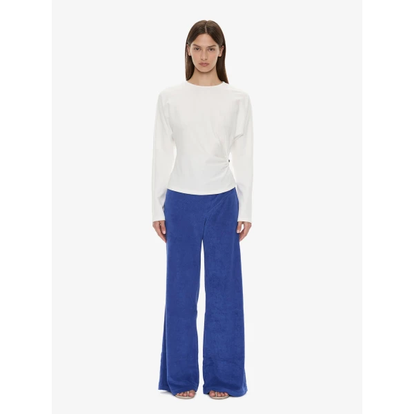 Christopher Esber Looped Back Orbit Pant in Indigo | Pants | Luxury Shoes 