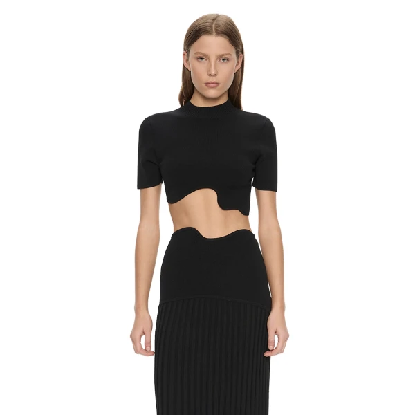 Christopher Esber Maparadita Top in Black | Tops | Luxury Shoes 