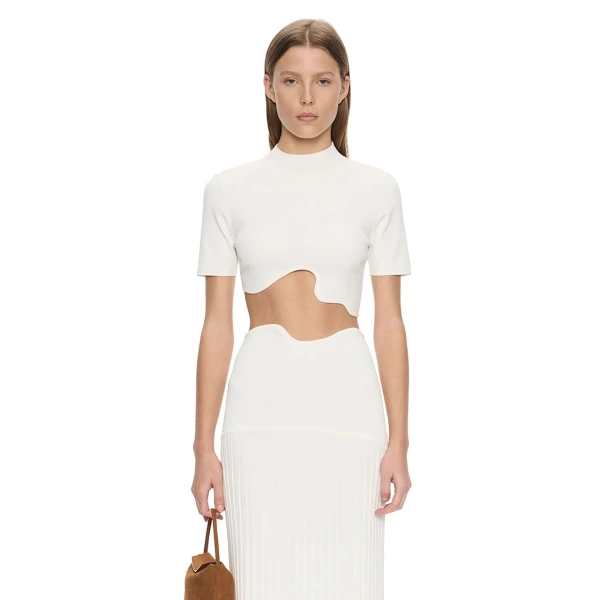 Christopher Esber Maparadita Top in White | Tops | Luxury Shoes 
